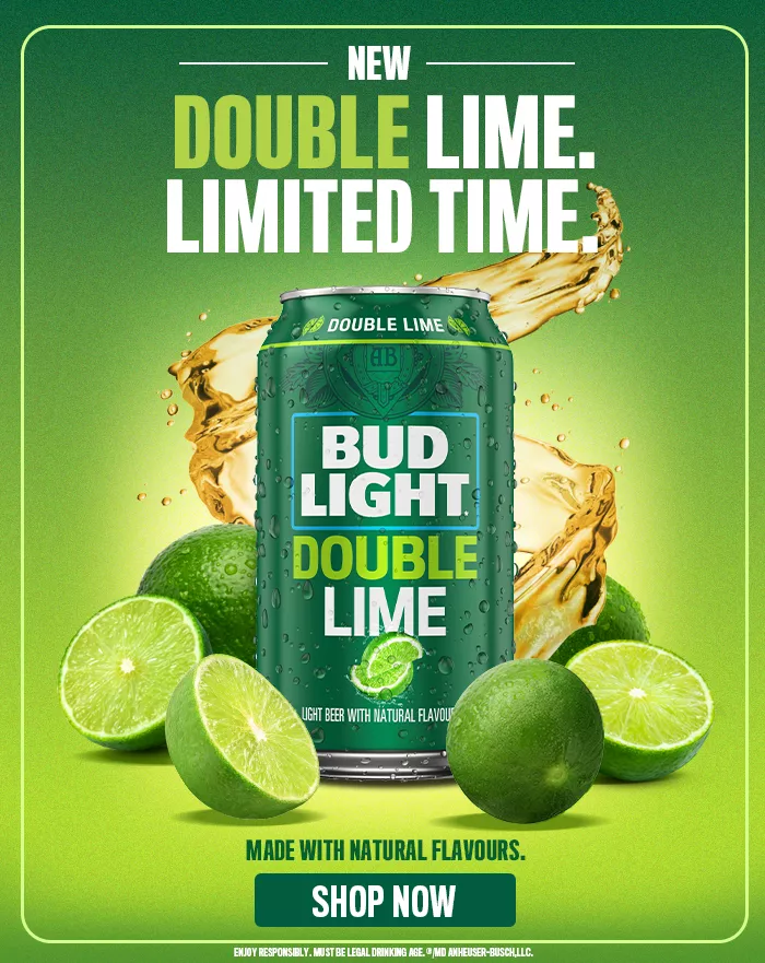 New Double Lime. Limited Time.