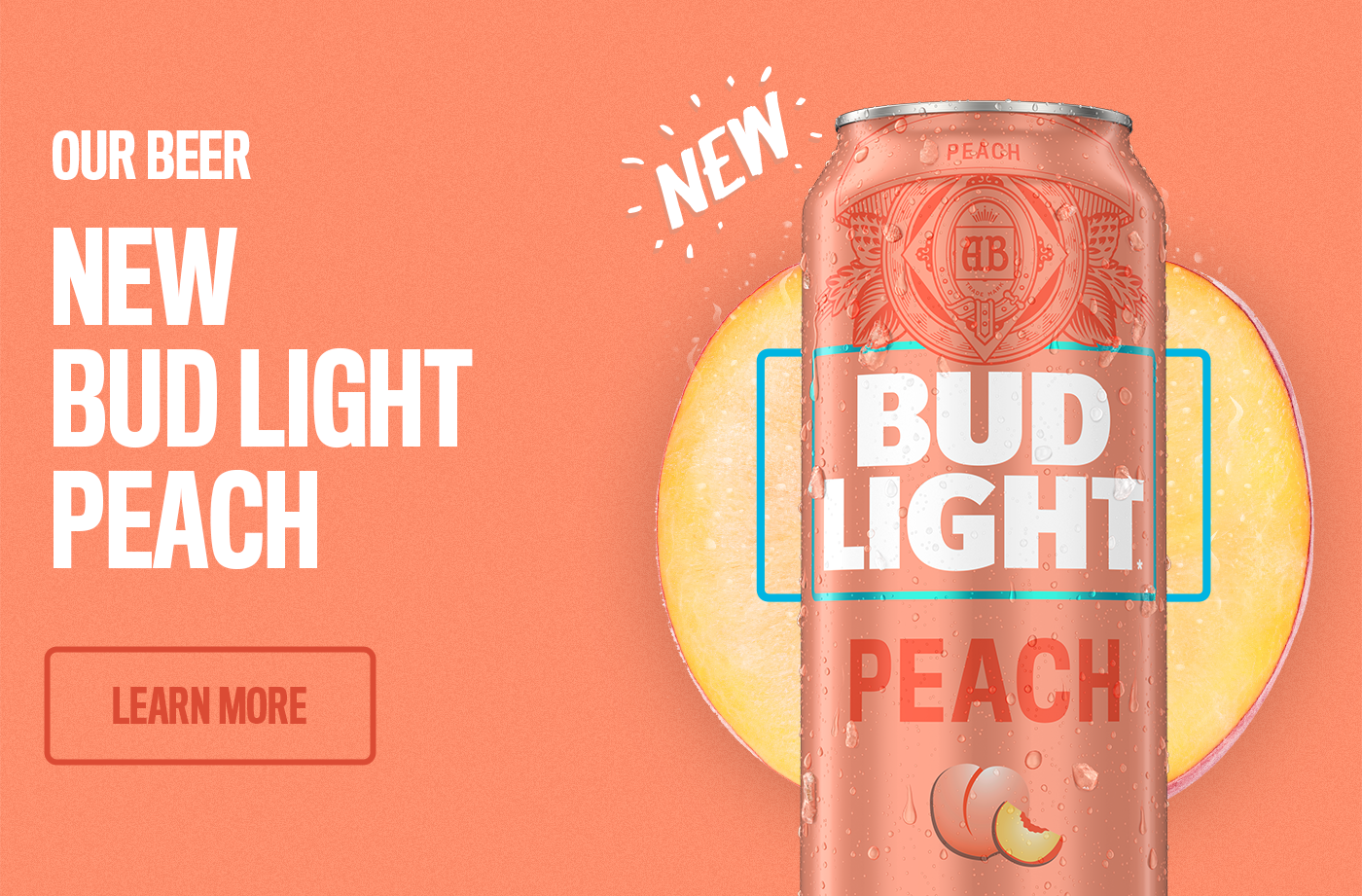 Learn more about our new Bud Light Peach